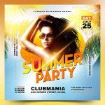 12 Summer Party Flyer Templates PSD - ksioks