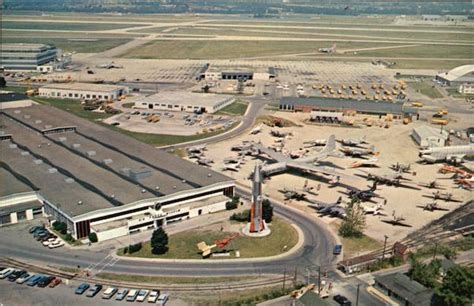 Aerial View of Air Force Museum, Wright-Patterson Air Force Base ...