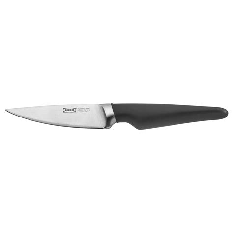 VÖRDA Paring knife, black - IKEA