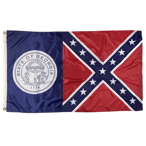 3x5 Old State of Georgia Flag for sale 1956-2001 many sizes