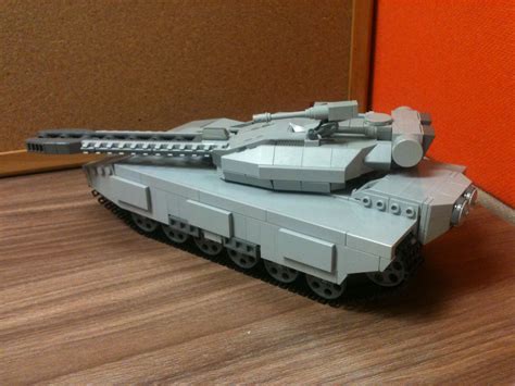 Lego MOC, MBT Fobos, Railgun Tank. Version 2.0 WIP, chasis length ...