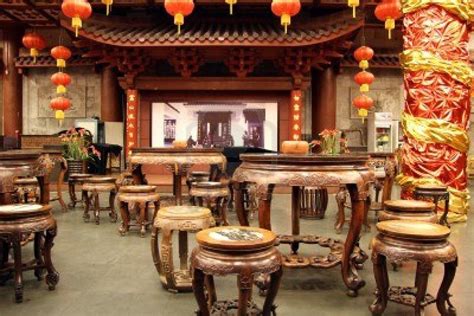 Inside traditional chinese tea house in Hangzhou, China Stock - #tea house in #Hangzhou, #China ...