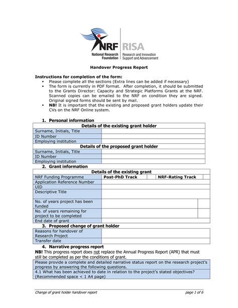 Handover Report - 16+ Examples, Format, How to Make