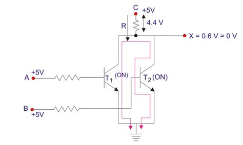 Nor Gate Transistor Circuit