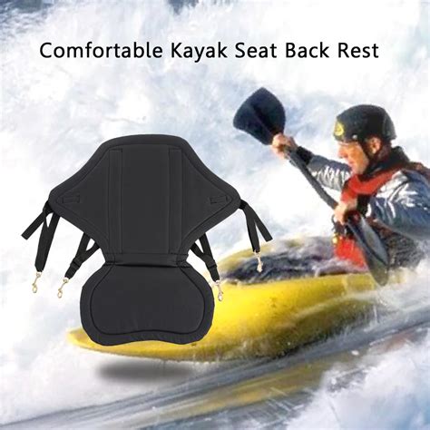 1pc Inflatable Boat Seat Backrest Kayak Canoe Boat Seat Back Pad Neoprene Cushion Seat Rowing ...