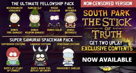 South Park: The Stick of Truth Receives First DLC Packs