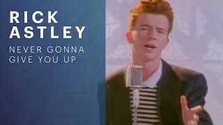 NEVER GONNA GIVE YOU UP Lyrics - RICK ASTLEY | eLyrics.net