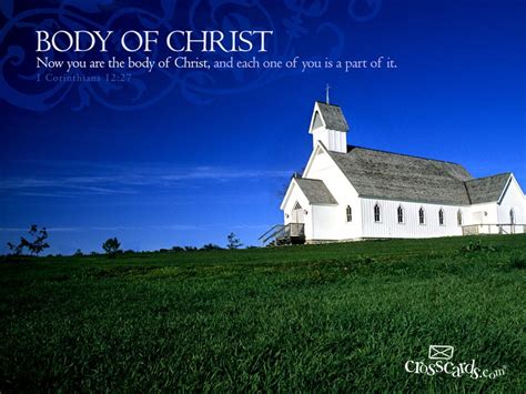 Body of Christ - Bible Verses and Scripture Wallpaper for Phone or Computer