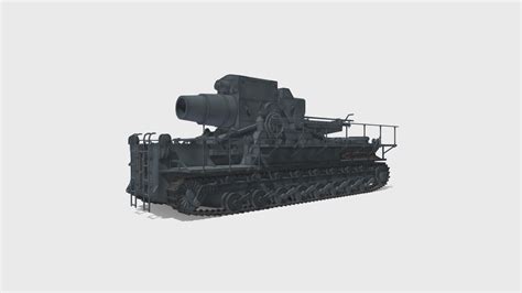 Karl-Gerat WW 2 Self-Propelled Siege Mortar - Buy Royalty Free 3D model by MaX3Dd [c70c4b3 ...