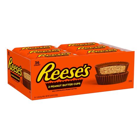 Reese's Milk Chocolate Peanut Butter Cups Candy, Original 54 Ounce- Buy Online in United Arab ...