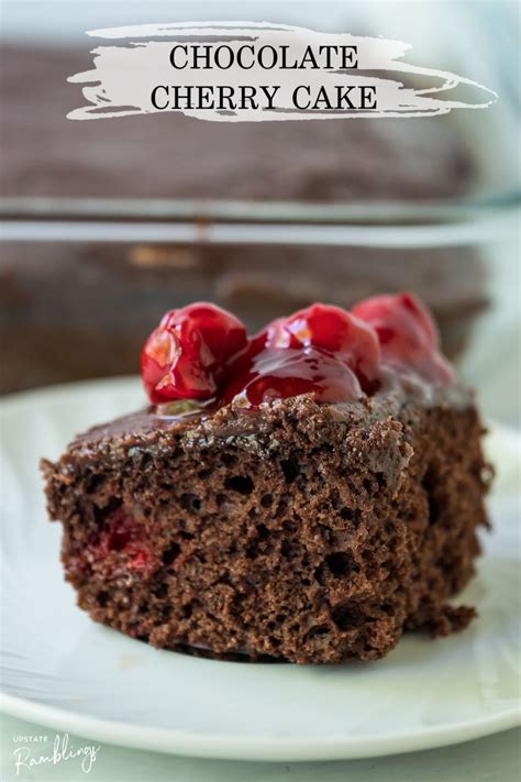 Chocolate Cherry Cake | Cherry pie filling recipes, Chocolate cherry cake, Cake mix and pie ...