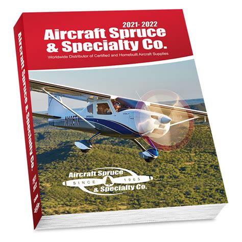 2021 / 2022 Aircraft Spruce Full Color Print Catalog | Aircraft Spruce