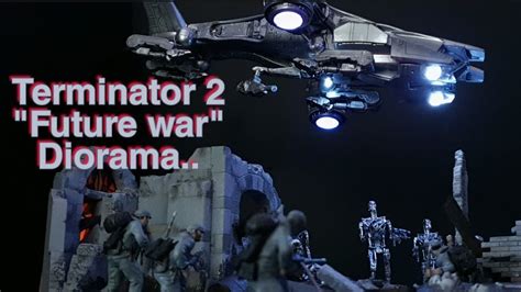 Terminator 2 "Future War" completed diorama tour. - YouTube