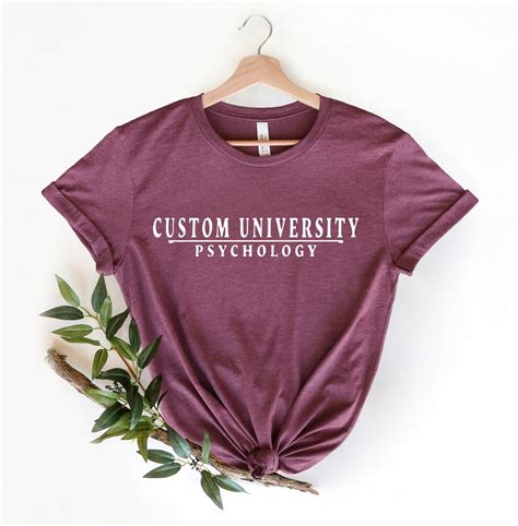 Custom College Shirts, Custom University Shirt, Custom Design University Tee, Personalized ...