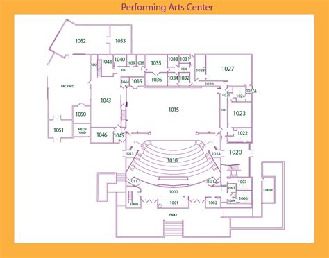 Performing Arts Center Floor Plan | Viewfloor.co