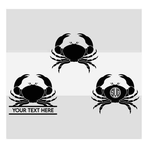 166 Crab Vector Svg Images, Stock Photos, 3D objects, & Vectors ...