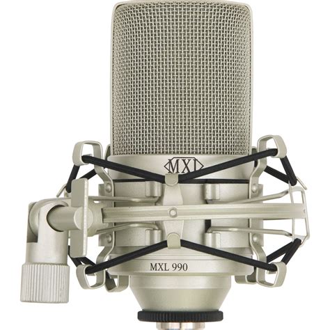 MXL 990 Condenser Microphone with Shockmount | Musician's Friend