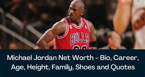 Michael Jordan Net Worth 2024 - Bio, Career, Age, Height, Family, Shoes ...