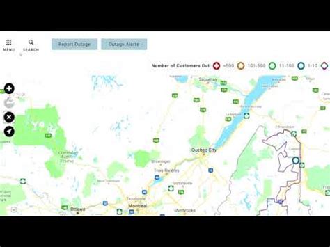 Versant Power's Live Outage & Restoration Map - YouTube