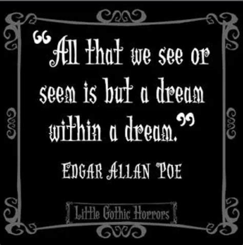 Edgar Allen Poe | Quotes, Dark quotes, Horror quotes