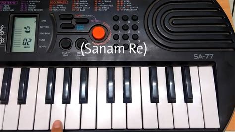 Sanam re easy piano tutorial. - YouTube