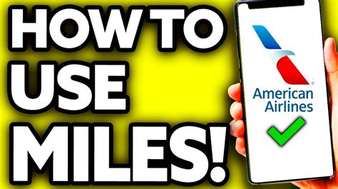 How To Use American Airlines Miles 2024 - YouTube