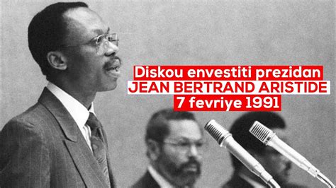 7 fevriye 1991 Jean Bertrand Aristide prete sèman, se te yon peyod ki ...