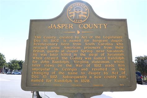 Jasper County - Georgia Historical Society