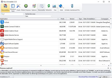 Télécharger Revo Uninstaller - Utilitaires - Les Numériques