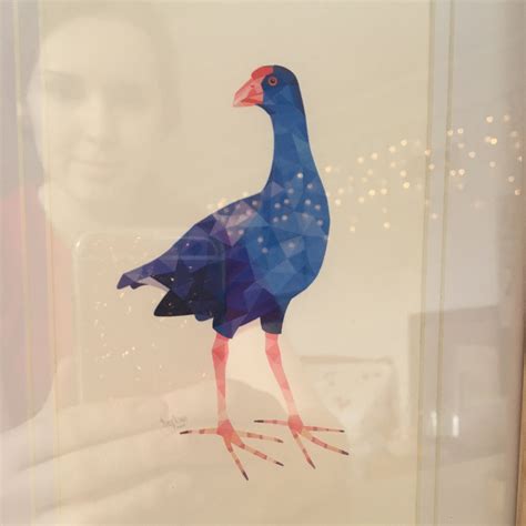 Pukeko Print | Pukeko Art | Pukeko Illustration | New Zealand Pukeko | Kiwi Art | New Zealand ...