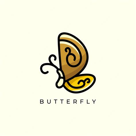 Premium Vector | Letter b for butterfly premium logo design