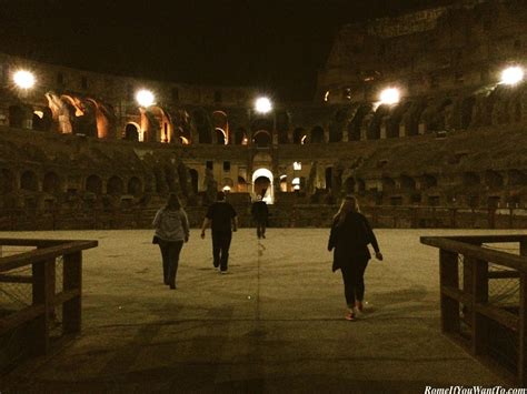 Tour the Colosseum at Night (Without Breaking In) - Rome...If You Want To.