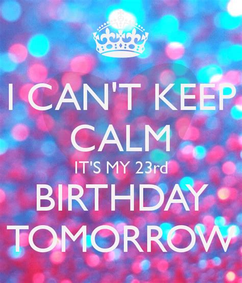 Birthday Tomorrow Quotes. QuotesGram