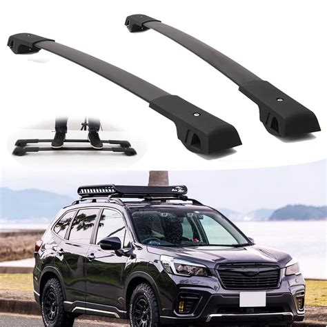 For Subaru Forester Wilderness 2022-Up Roof Rack System Carrier Cross Bars Aluminum Lockable ...