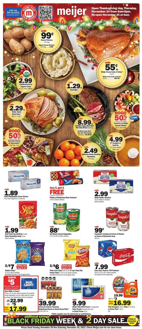 Meijer Weekly Ad from November 20