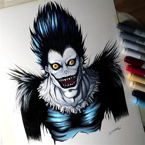 Ryuk from Death Note - Drawing by LethalChris on DeviantArt