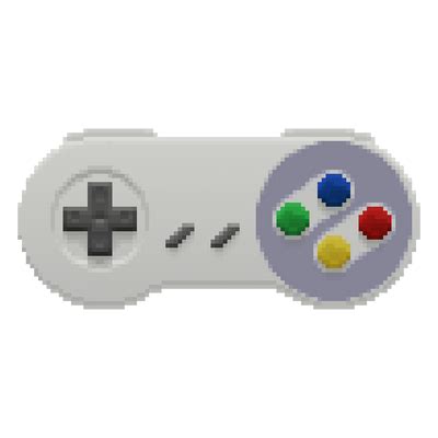 Snes Controller in the Pixels (alternate colors) by gfball84887 on ...