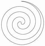 Spirals  Free Coloring Pages sketch template