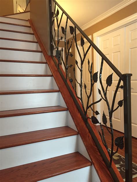 Jason's Branch Railing - Schultz Ornamental Iron