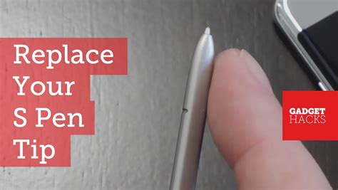 Replace the Tip on Your Samsung Galaxy Note's S Pen [How-To] - YouTube