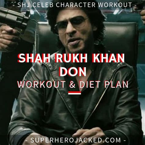 Shah Rukh Khan Workout Routine and Diet Plan | Workout routine, Workout ...