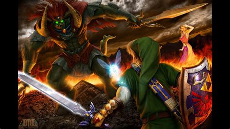 The Legend of Zelda Ocarina of Time - La batalla final: Link vs Ganondorf y Ganon - parte 66 ...