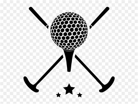 Silhouette Golf Ball Vector, HD Png Download - 715x715(#5495573) - PngFind