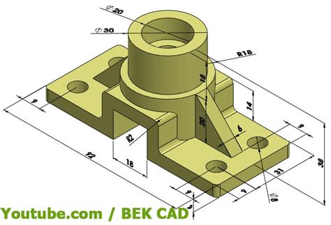 3D DRAWING | Solidworks tutorial, Solidworks, Autocad isometric drawing