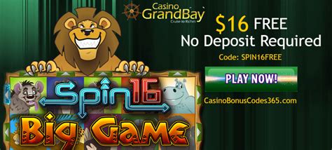 Casino Grandbay $16 FREE No Deposit Bonus | Casino Bonus Codes 365