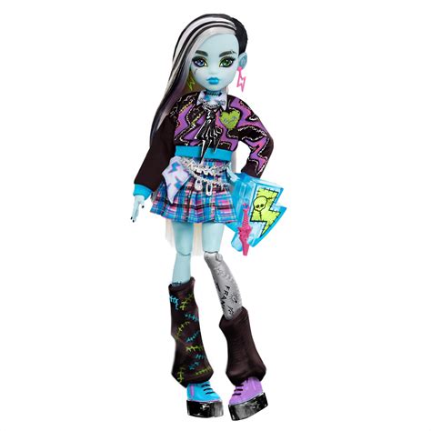 G3 Frankie redesign!! Wanted to add some of this gothic flare the og doll had. : r/MonsterHigh