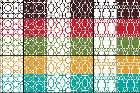 Seamless Moroccan Patterns & Tiles