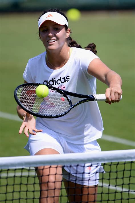 Laura Robson at a practice session Wimbledon 2013-20 | GotCeleb