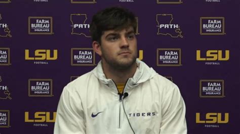 LSU Quarterback Garrett Nussmeier Talking Ole Miss (Full Video ...