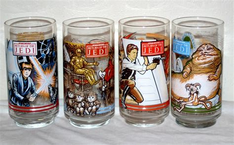 STAR WARS: Return of the Jedi Vintage Burger King Glasses Set